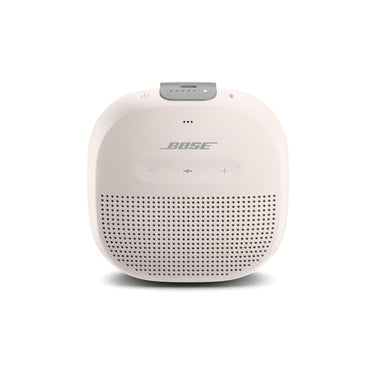 Bose SoundLink Micro Bluetooth Speaker: Small, portable, waterproof speaker with microphone, white on sale